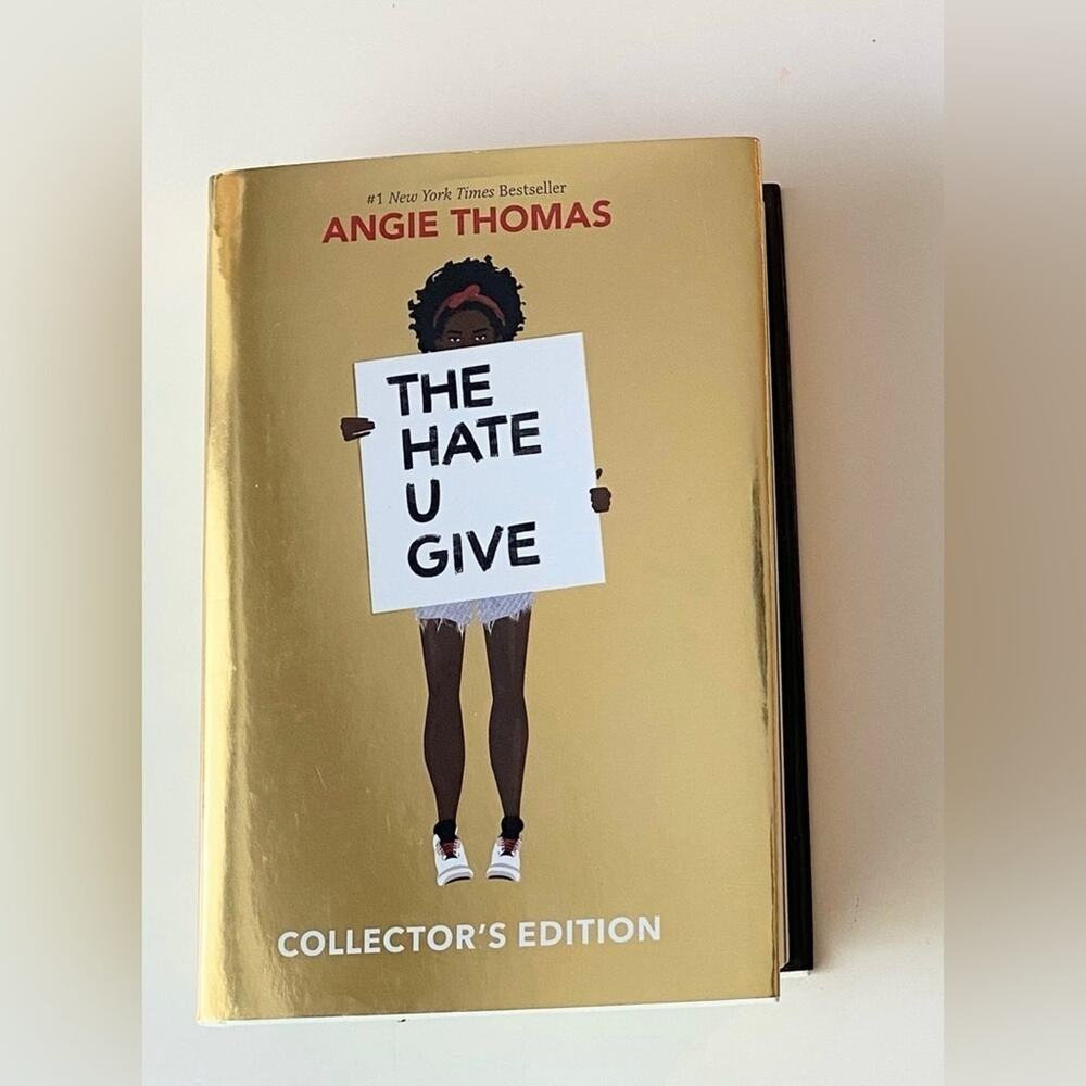 Angie Thomas The Hate U Give Collector's Edition Hardback Book